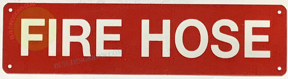 FIRE HOSE SIGN, Fire Safety Sign