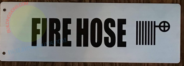 FIRE HOSE SIGN-FACP SIGN -Two-Sided/Double sided Projecting, Corridor and Hallway Sign -The Hallway Line