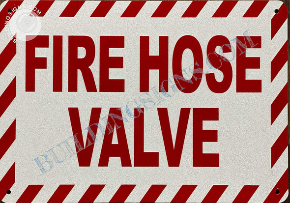 Fire Hose Valve  -Zebra Line