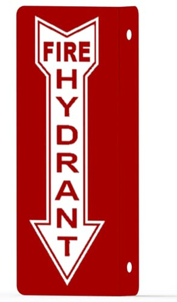 FIRE Hydrant Arrow Down Projection -FIRE Hydrant Arrow Down Hallway  -ESPECTADORA LINE