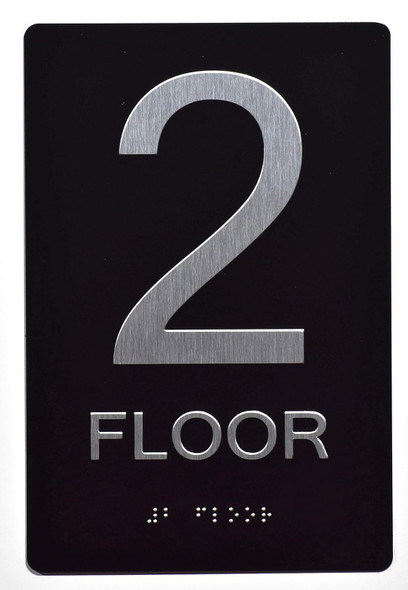 Floor Number Sign -2ND Floor Sign The Sensation line