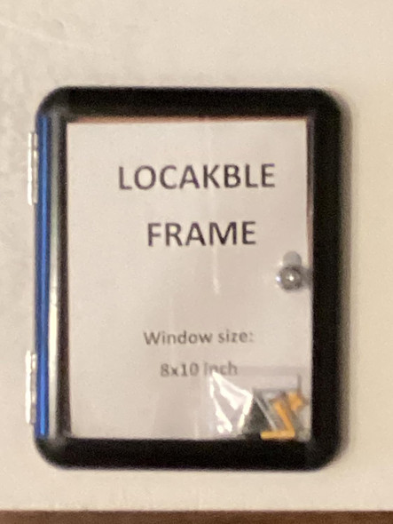 Indoor Enclosed Bulletin Board Cabinet - Bulletin Board Lockable Display Frame