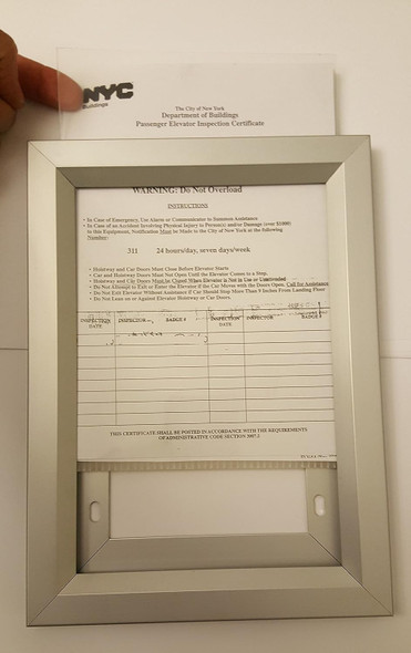 Inspection Frame
