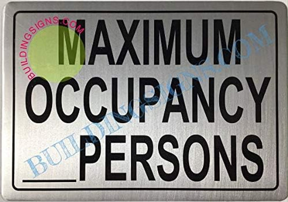 Maximum Occupancy