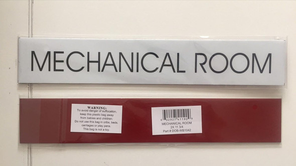 Mechanical Room Sign