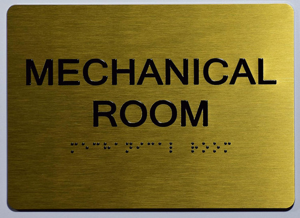 Mechanical Room - Gold The Sensation line