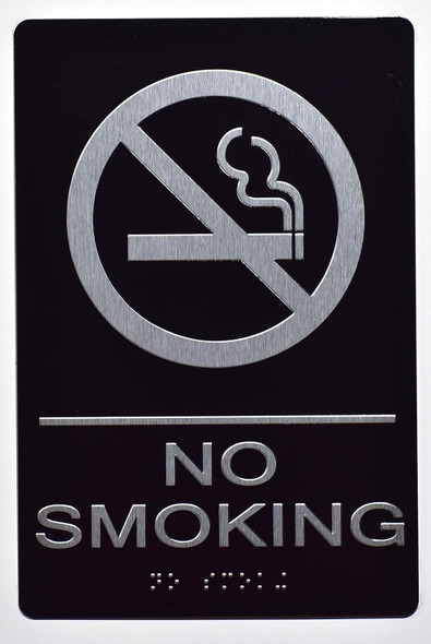 NO SMOKING  BLACK The sensation line