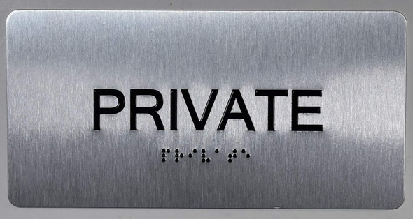 Private  -Tactile Touch Braille  - The Sensation line