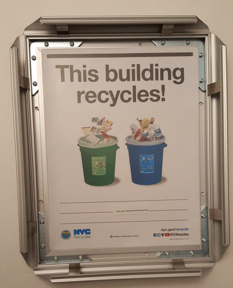 Recycles Notice Frame