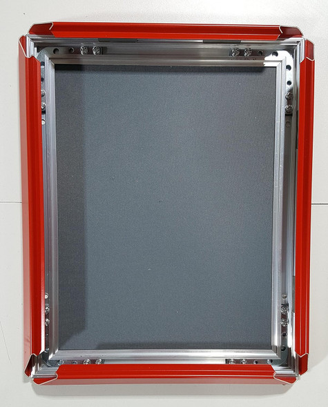 Red Snap Poster Frame Heavy Duty !!! / Picture Frame/Notice Frame Front Load Easy Open Snap Frame Heavy Duty !!!