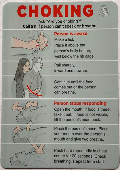 Restaurant signs package Aluminium with double sided tape