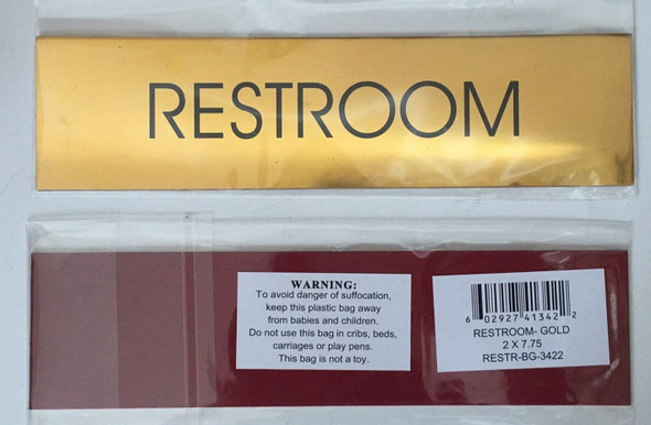 Restroom Sign