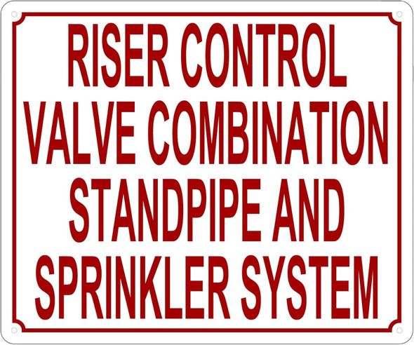 Riser Control Valve Combination Standpipe And Sprinkler System