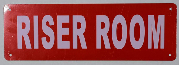 Riser Room Sign