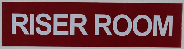 Riser Room Sign