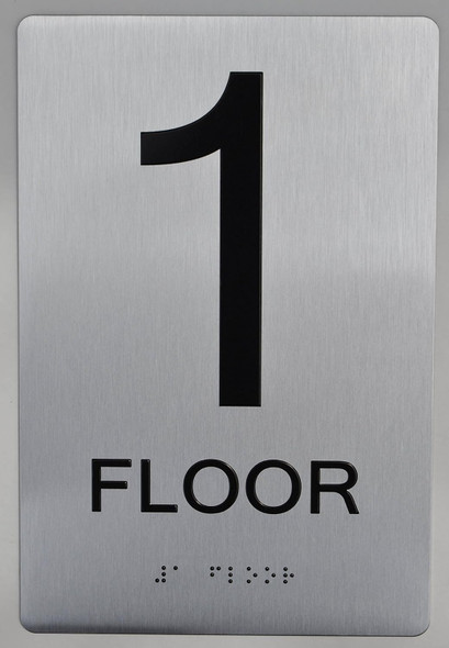 1st Floor SIGN - FLOOR 1 SIGN The sensation line Sign