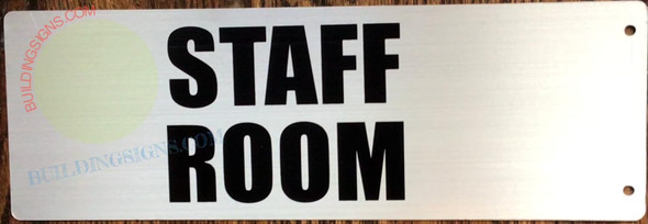 Staff Room  Signage -Two-Sided/Double Sided Projecting, Corridor and Hallway  Signage -The Hallway Line