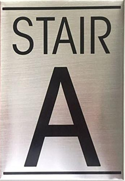 Stair A  Signage