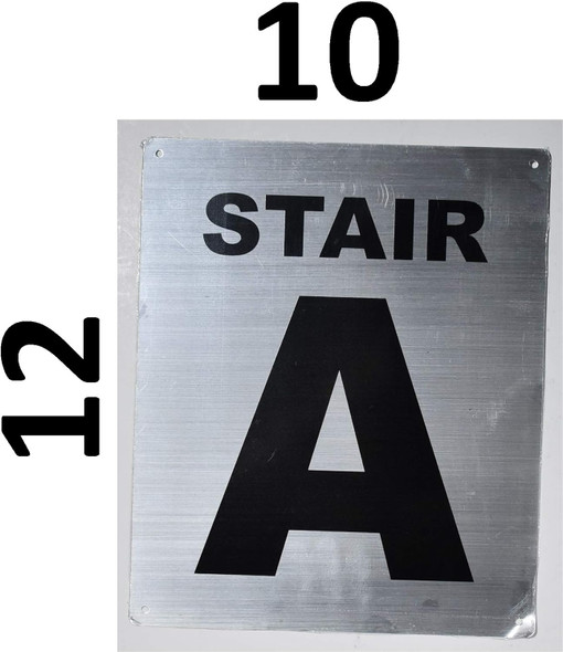 Stair A  Signage -Monte Rosa Line