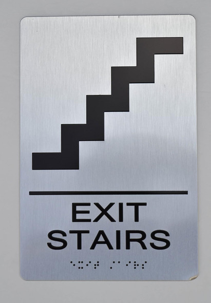 Stairs  Signage -Tactile Touch Braille  Signage The Sensation line