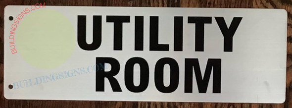 UTILITY ROOM  Signage -Two-Sided/Double sided Projecting, Corridor and Hallway  Signage -The Hallway Line
