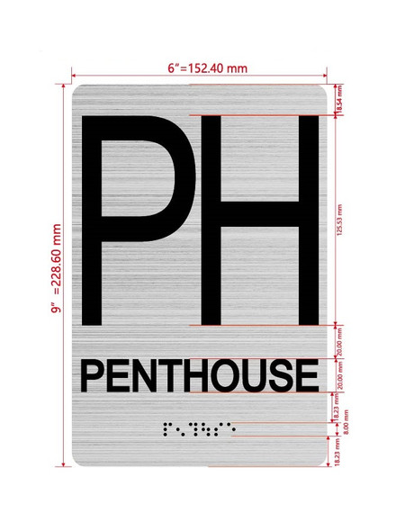 FLOOR PH -PENTHOUSE  Hpd Sign