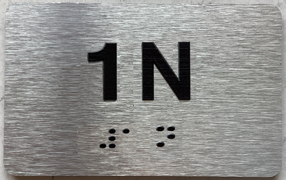 APT# 1N SILVER Sign