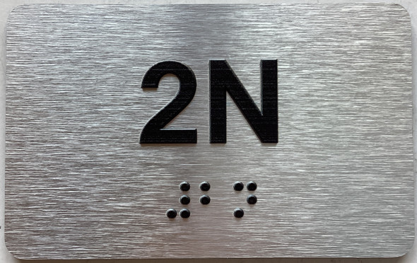 APT# 2N SILVER Sign