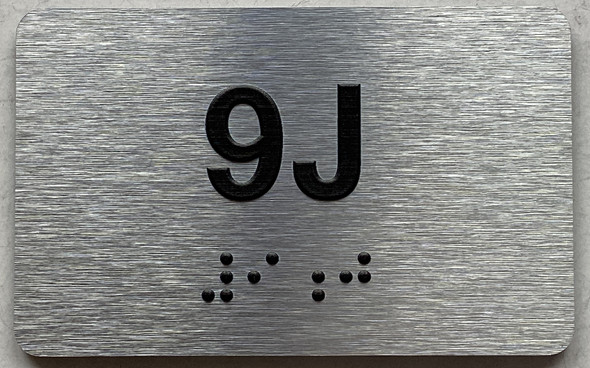 APT# 9J SILVER Sign