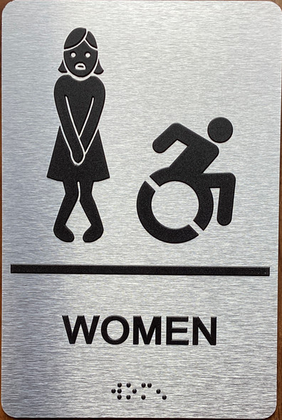 Women Accessible Sign