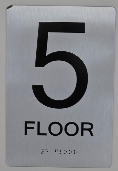 5th Floor /floor 5  The sensation line Sign