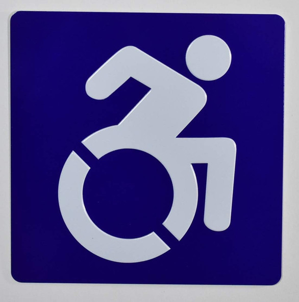 Ada International Symbol Of Accessibility   Sign