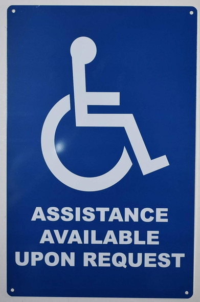 Assistance Available Upon Request  -The Pour Tous Blue Line