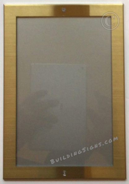 Elevator  -Brushed Gold Stainless Steel
