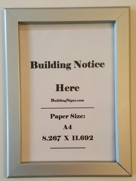 Hallway/Lobby Notice Frame Frame
