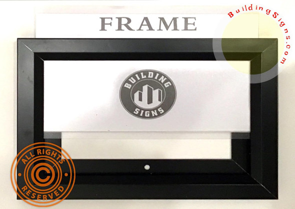 Inspection Poster Frame/Slide in Poster Frame