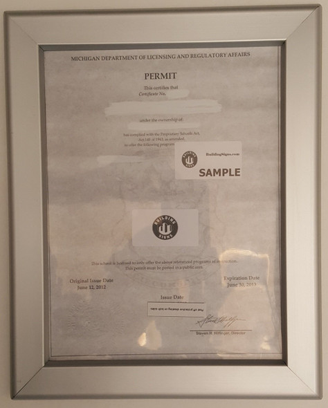Permit Frame Mi