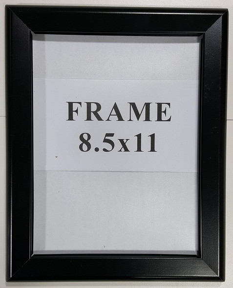 Bulletin Frame Black Inches Front Loading Quick Poster Change, Wall Mounted, Heavy Duty