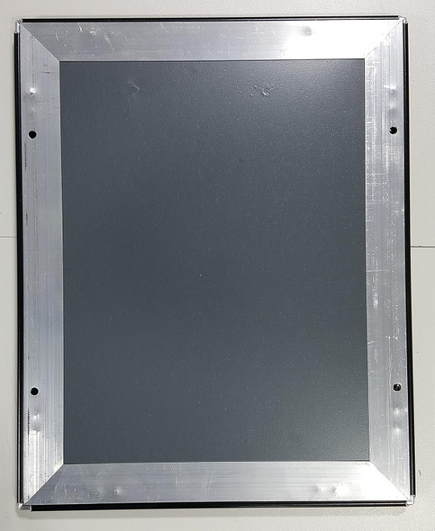 Bulletin Poster Frame Black Inches Front Loading Quick Poster Change, Wall Mounted, Heavy Duty