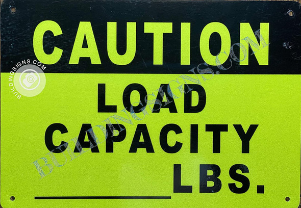 Caution Load Capacity_ lbs