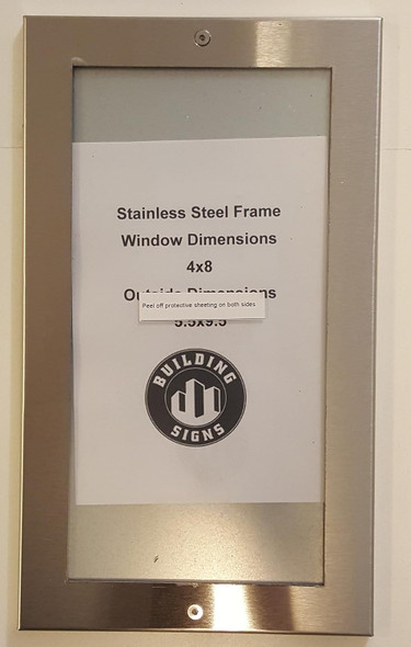 Directory FrameStainless Steel