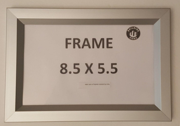 Elevator Certificate  Wall Frame