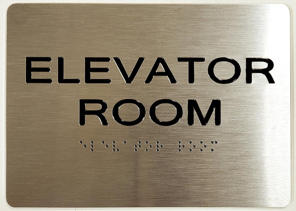 Elevator Room  -Tactile Touch Braille  The Sensation line
