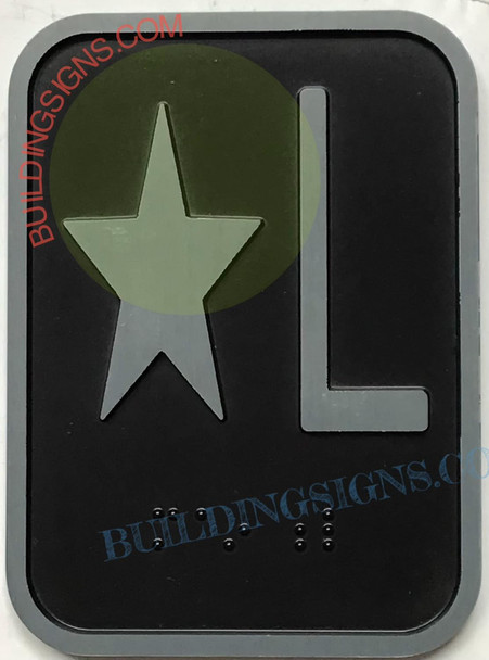 ELEVATOR STAR L - ELEVATOR JAMB STAR LOBBY  -THE IRON LINE