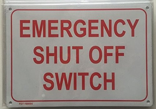 Emergency Shut Off Switch