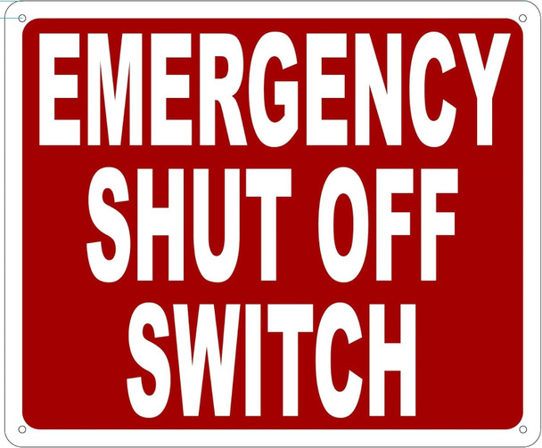 Emergency Shut-Off Switch