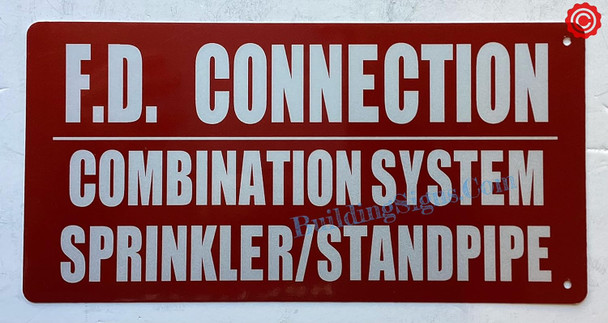 F.D. CONNECTION COMBINATION SYSTEM SPRINKLER-STANDPIPE