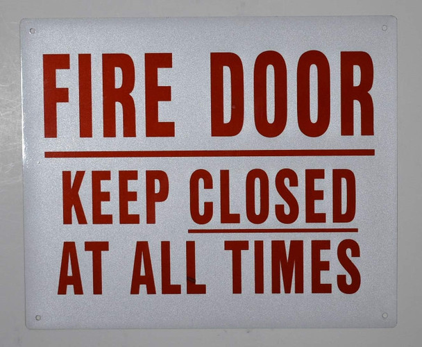 Fire Door Keep Closed At All Times