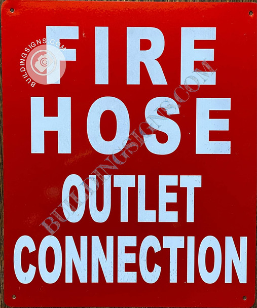 Fire Hose Outlet Connection