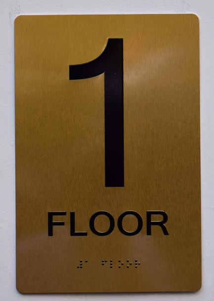 Floor 1 - 1ST Floor - Antique Brass Gold The Sensation line